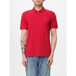 Sun68 Polo Shirt Men Red